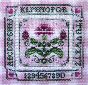 The Sweetheart Tree | Tiny Pink Carnation Alphabet Sampler