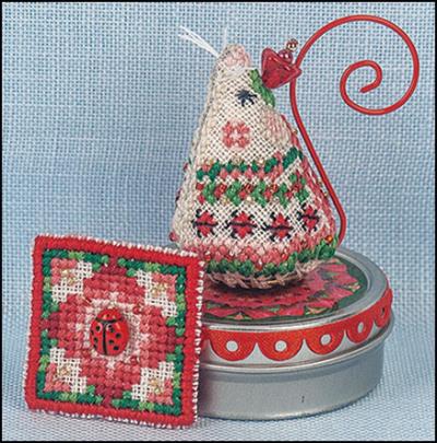 Just Nan | JN331 Lady in Red Mouse on a Tin Limited Edition Series IV