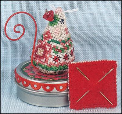 Just Nan | JN331 Lady in Red Mouse on a Tin Limited Edition Series IV